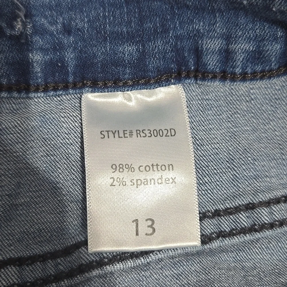 distressed jean shorts